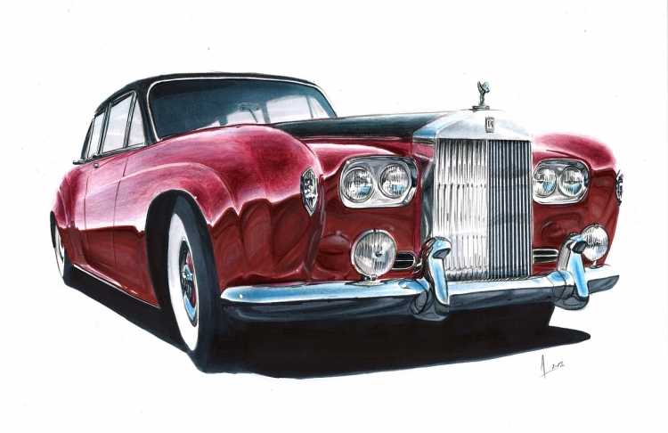 Рисовалка Роллс Ройс