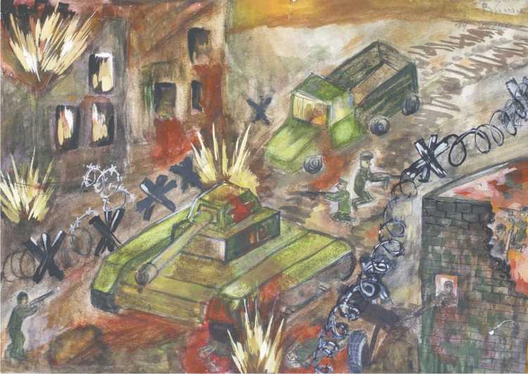 Конкурс рисунков наша армия