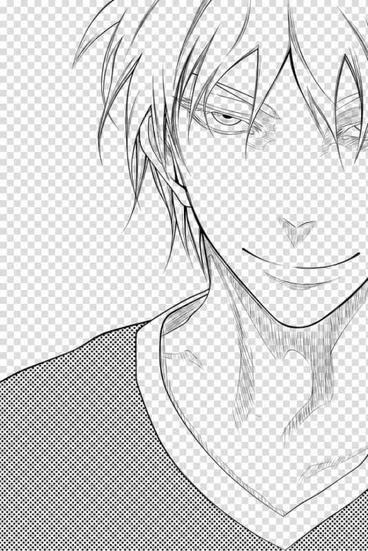 Раскраски аниме баскетбол Куроко