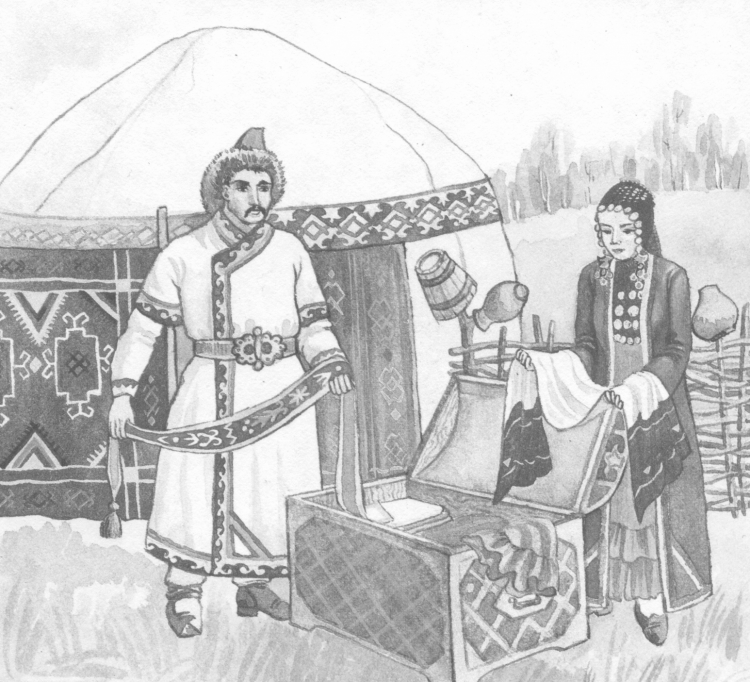 Башкирия иллюстрация