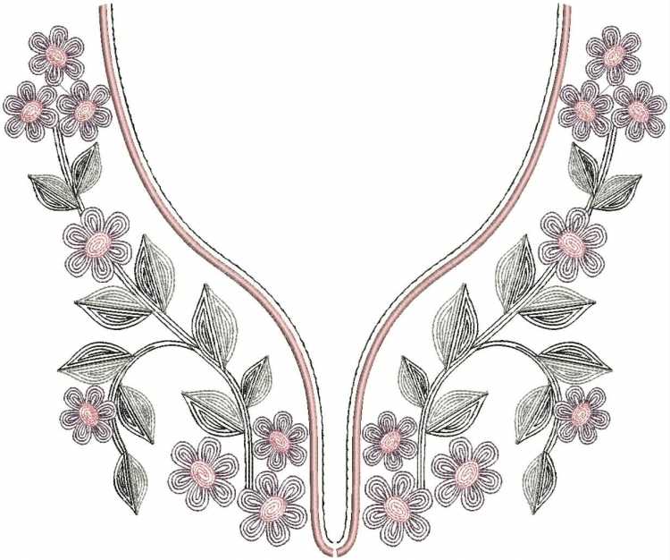 Орнамент для вышивки на одежде