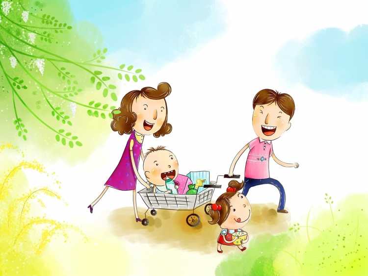 Рисунки на тему моя семья на конкурс