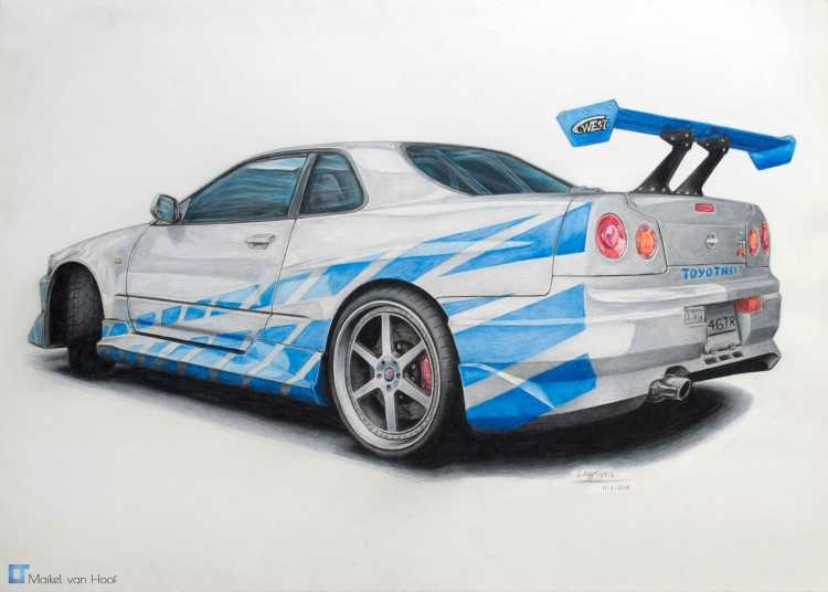 Nissan Skyline Paul Walker