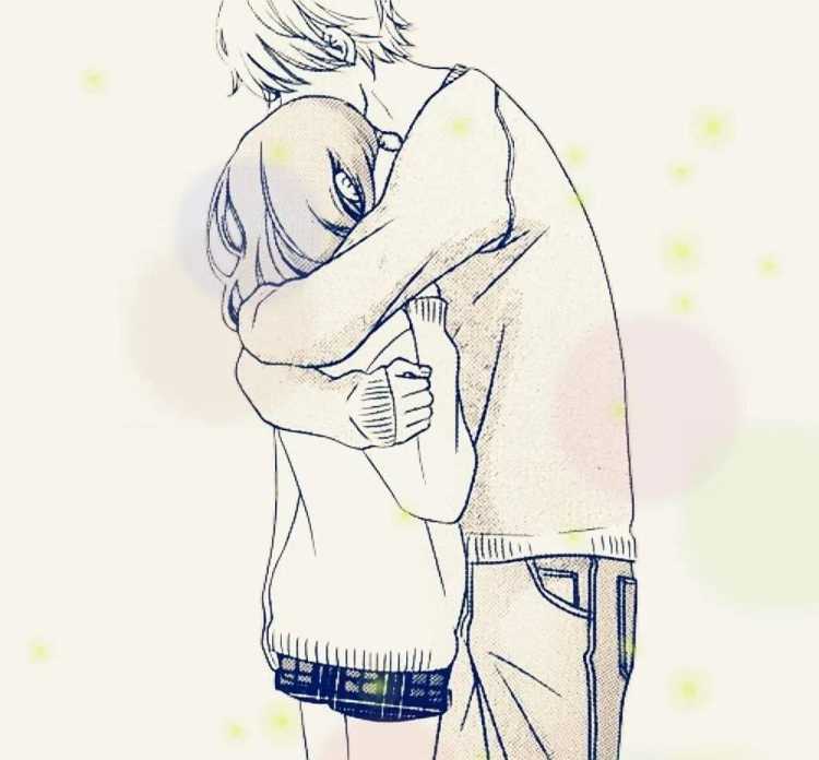 Рисунки аниме пары