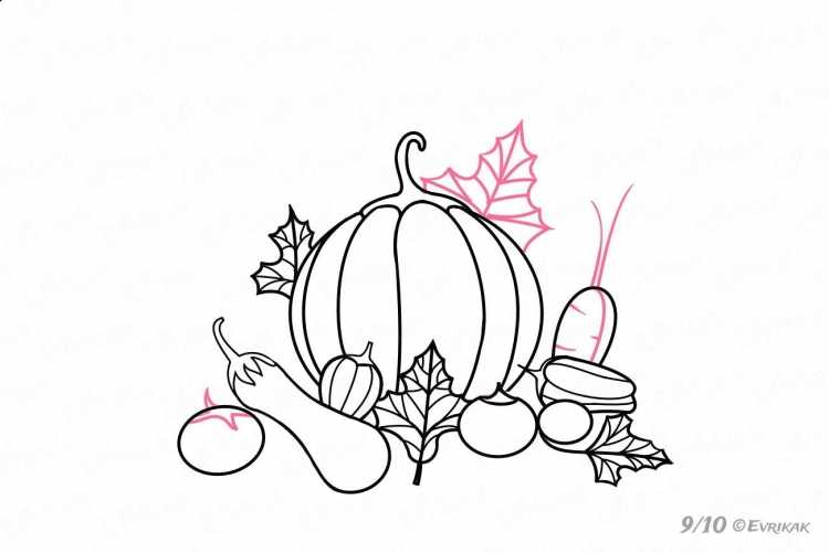 Дары осени живопись