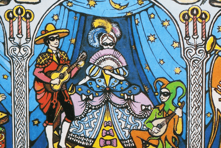 Бал карнавал рисунки