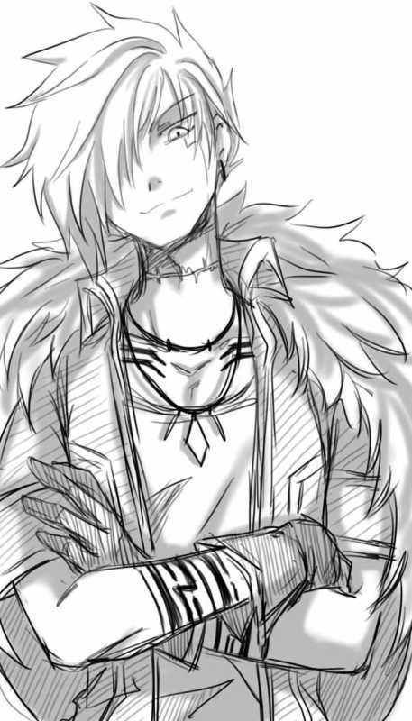 Разукрашки Токийский гуль