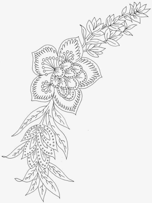 Трафареты для люневильской вышивки бисером