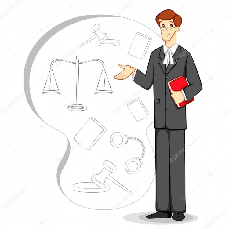 Профессия адвокат рисунок