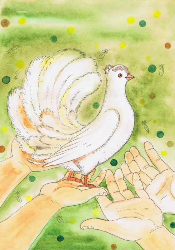 Милосердие глазами детей рисунки