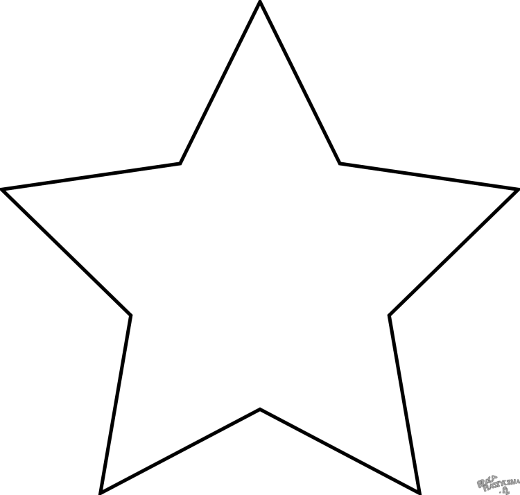 Звезда шаблон