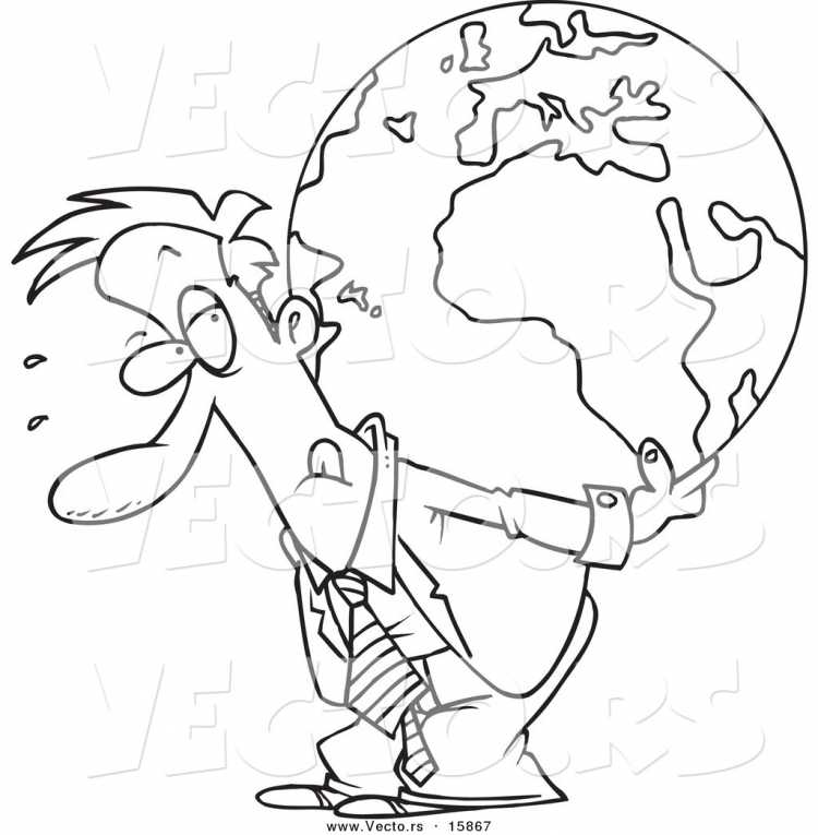 Рисунок на тему география карандашом