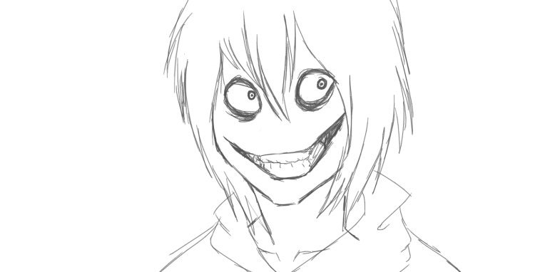 Крипипаста Джефф страшный