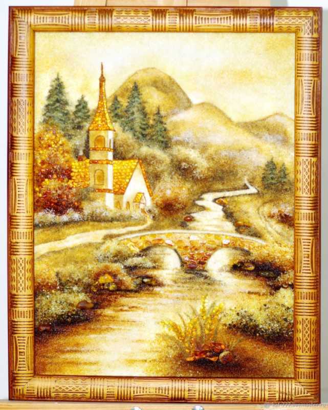 Янтарные картины Калининград