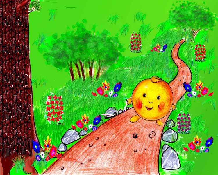 Лиса и волк Колобок