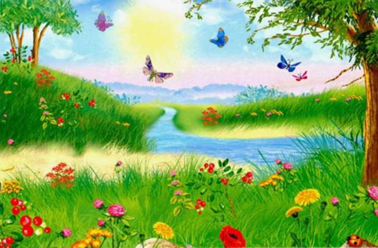 Детские осенние фоны