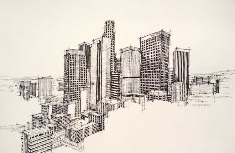Небоскреб набросок