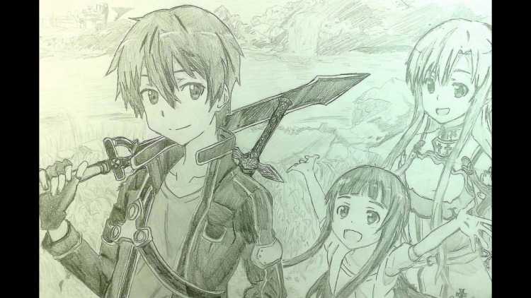 САО карандашом