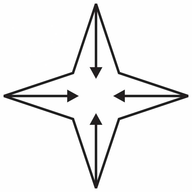 Четрыех конечная звезда