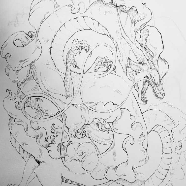 Дракон из Унесенные призраками