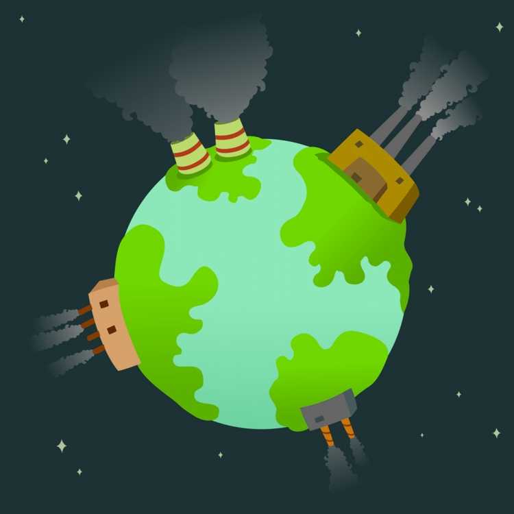 Загрязненная Планета