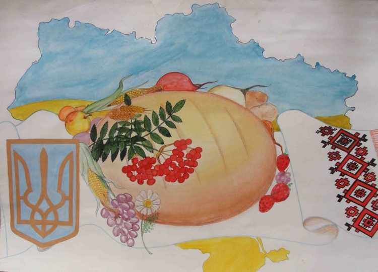 Плакат на тему Украина