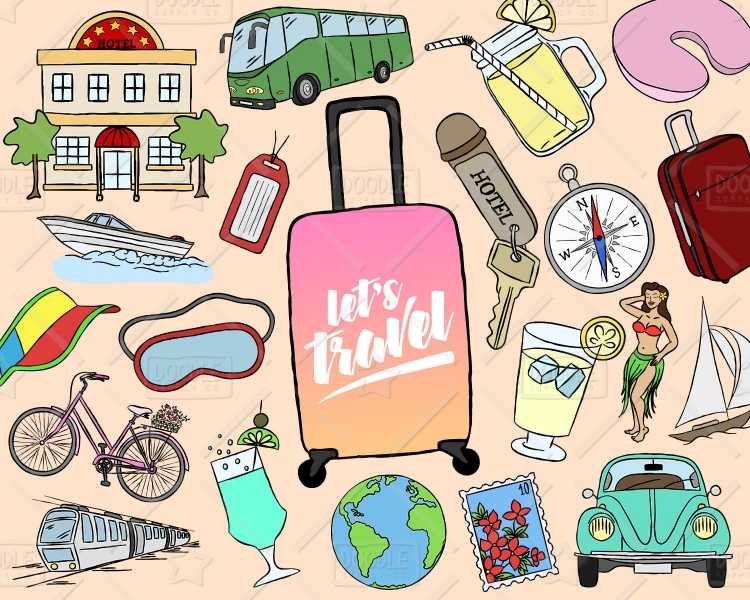 Путешествия (с наклейками)