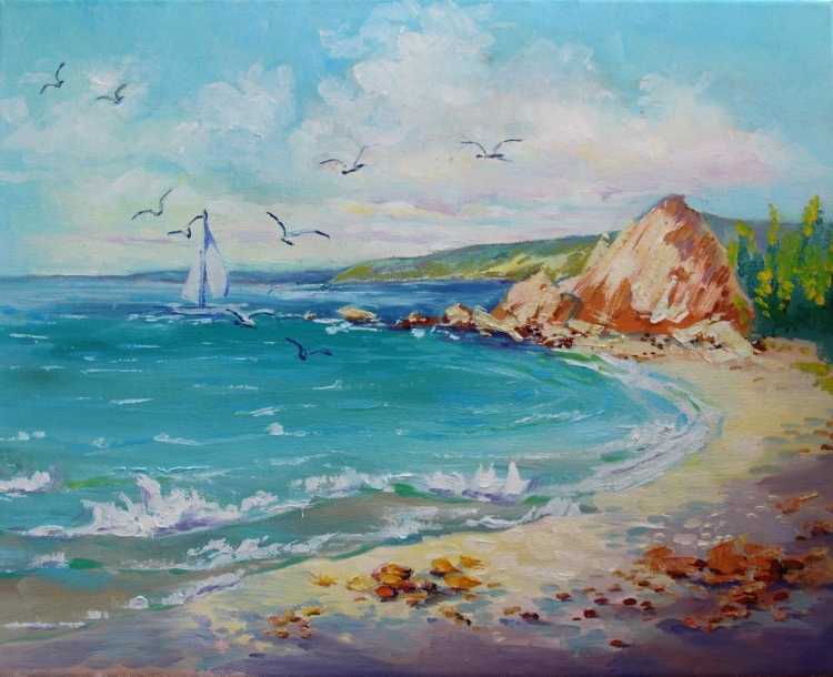Калныныш художник морской пейзаж