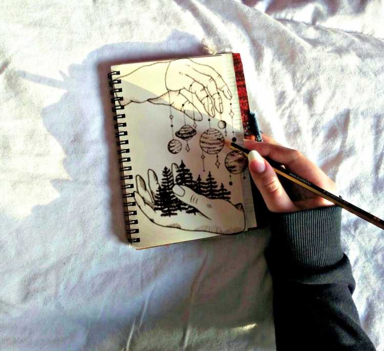 Рисунки для скетчбука