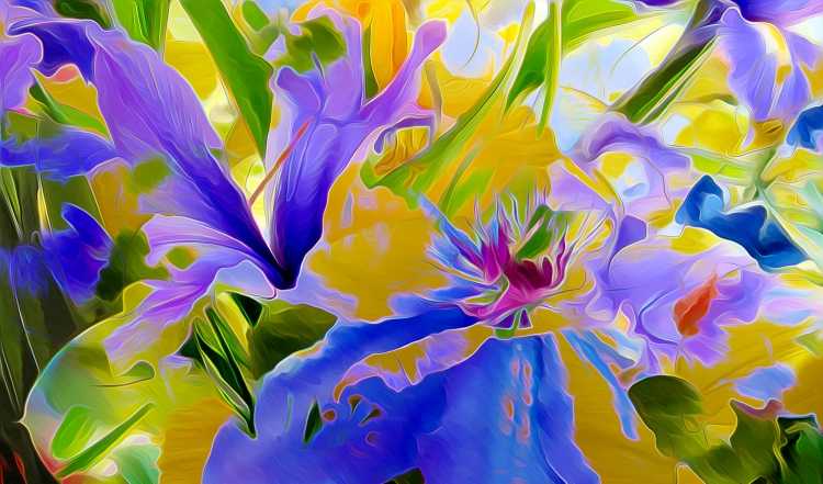 Картина цветы