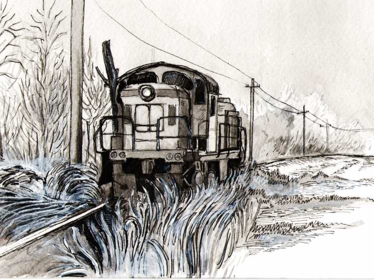 Железнодорожные зарисовки