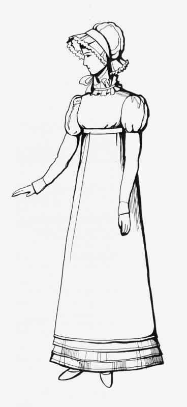 Народный костюм рисунок