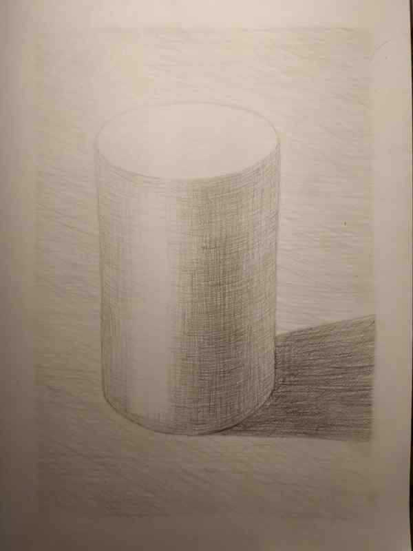 Рисование цилиндра в перспективе