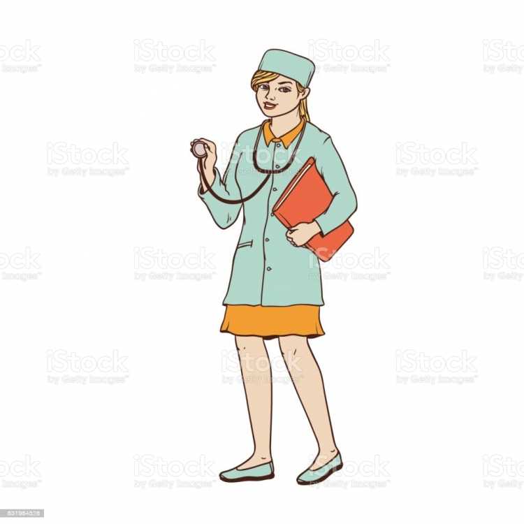 Профессии людей врач