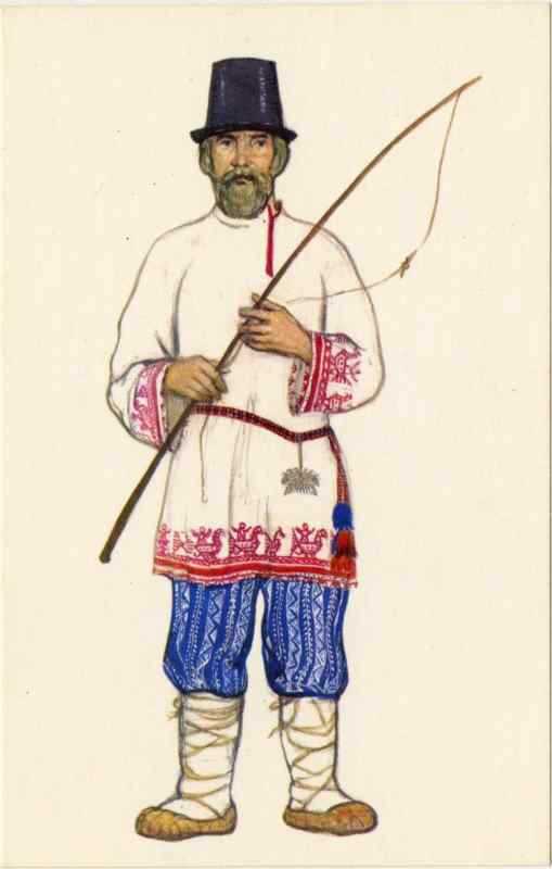 Эскиз народного костюма