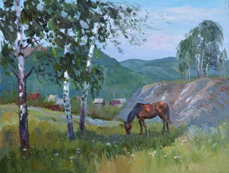 Салават Ахметшин художник башкирка