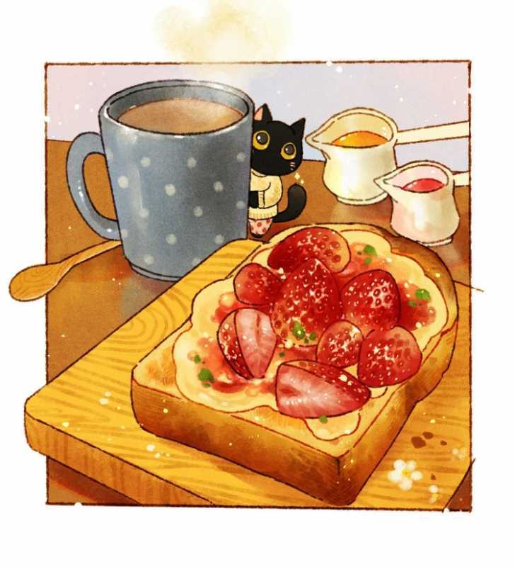 Завтрак арт