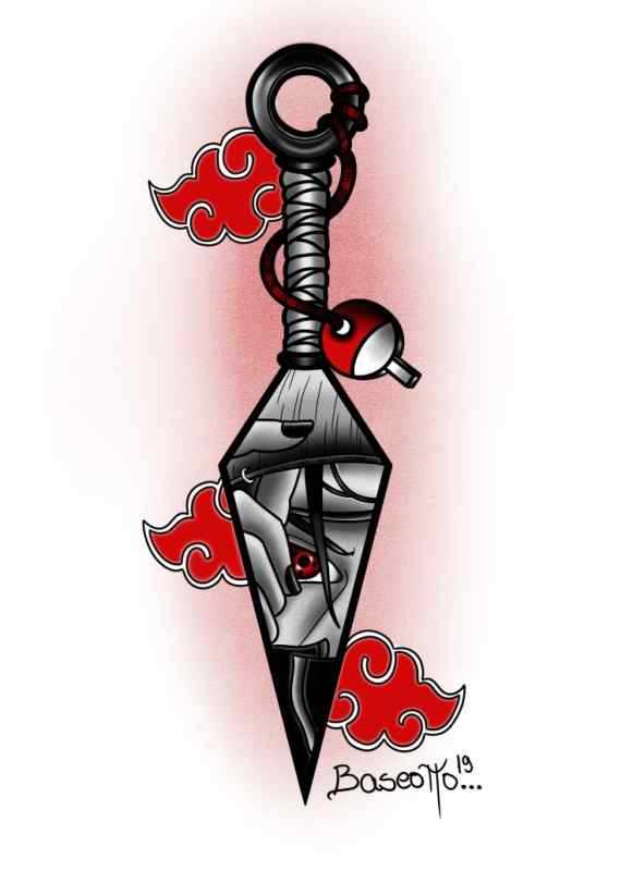 Нож-кунай Standoff Bone