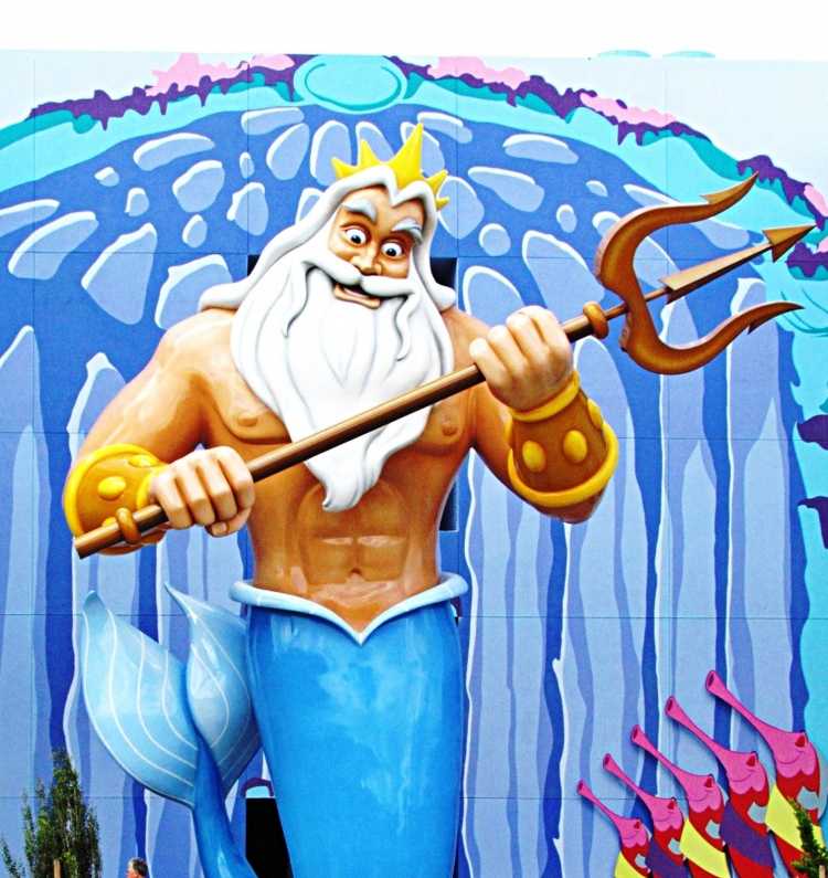 Морской царь Посейдон