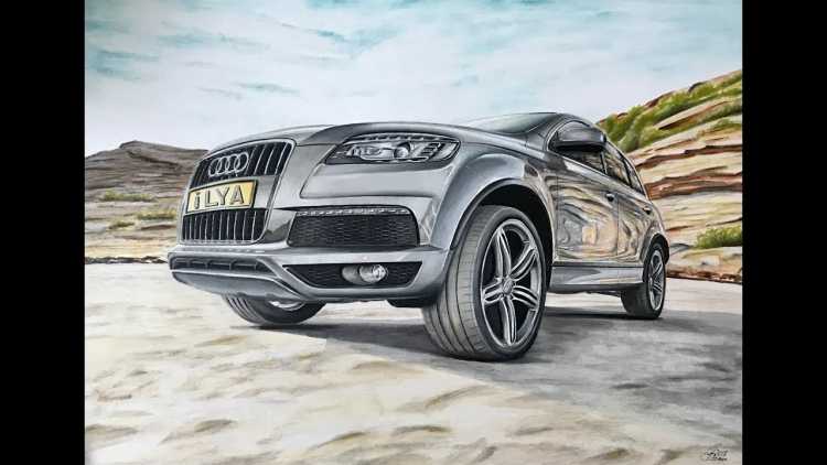 Audi q8 Crayon