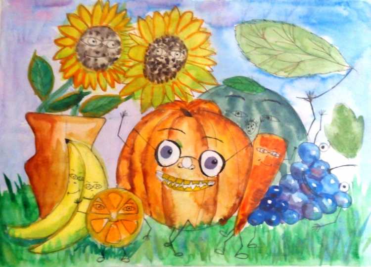 Урожай живопись