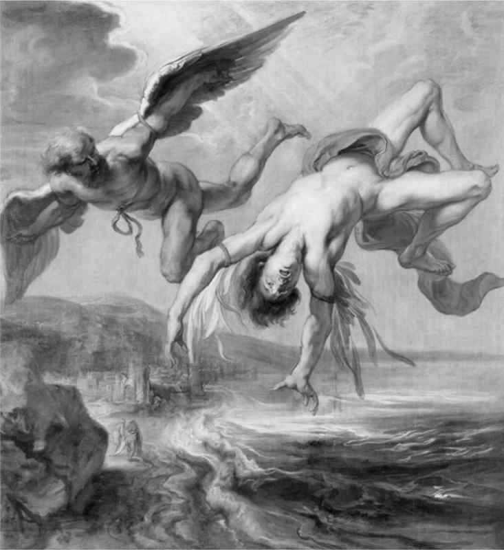 "Дедал и Икар" Людовицо Лана.