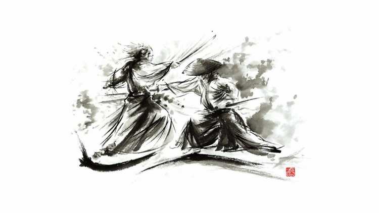 Воин Ронин Самурай