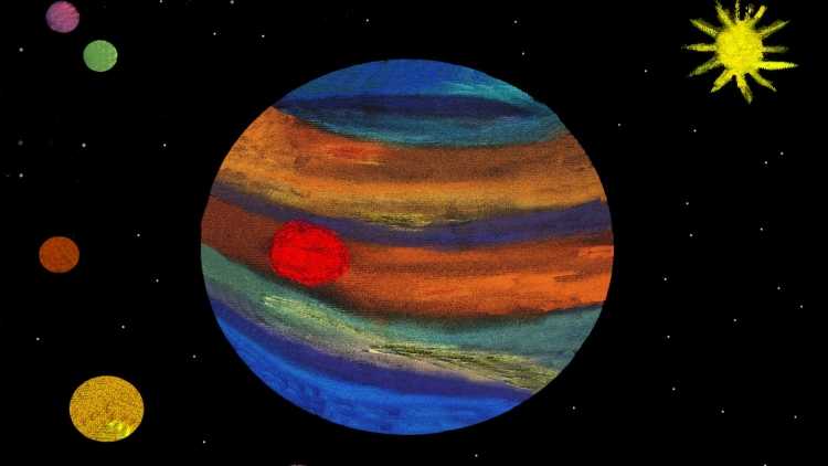 Планеты рисунок