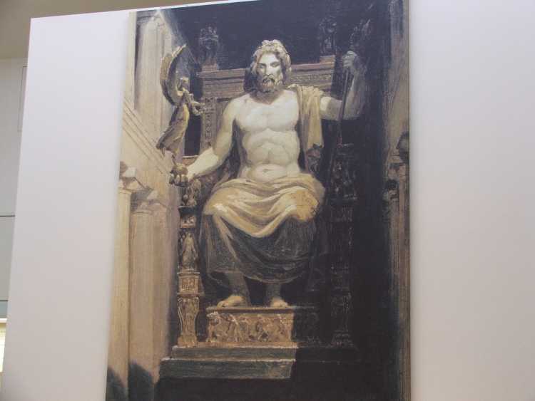 Скульптура Фидия Зевс