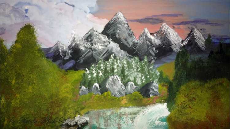 Рисунок на тему горы 6 класс