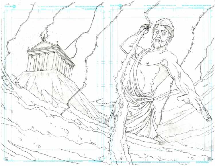 Гора Олимп Зевс