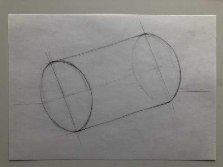 Цилиндр с тенью