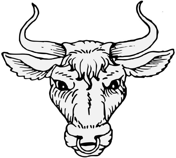 Изображение бычка для головы