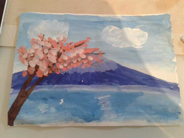 Рисунки на свободную тему гуашью